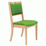 CHAISE ABAKA OLIVE - STRUCTURE HÊTRE NATUREL - SUNSET CREATION