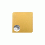 PAQUET DE 25 CARTES PLIÉES POLLEN 160X160MM 210G/M2 - OR