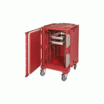 SHERPA CONTENEUR ISOTHERME MULTI-STANDARD 1 MODULE AVEC ROUES - 173 L - AVEC ÉCHELLE GN 1/1 18 NIVEAUX
