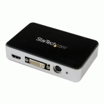 STARTECH.COM BOÎTIER D'ACQUISITION VIDÉO HD USB 3.0 - ENREGISTREUR VIDÉO HDMI / DVI / VGA / COMPOSANT - 1080P - 60FPS (USB3HDCAP) - ADAPTATEUR DE CAPTURE VIDÉO - USB 3.0