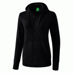 VESTE SWEAT À CAPUCHE - ERIMA - FEMME NOIR