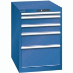 ARMOIRE BLEU GENT. 564X725X850 AVEC 5 TIR. 75KG _ 78.527.090 - LISTA