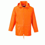 LOT DE 2 - PORTWEST S440 VESTE DE PLUIE CLASSIC ORANGE - TAILLE L
