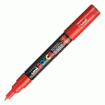 MARQUEUR POSCA PC1MC POINTE EXTRA-FINE 0,7 MM - ROUGE
