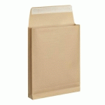 LA COURONNE - POCHETTE À SOUFFLETS 3 CM KRAFT BRUN ARMÉ 260 X 330 MM 130 G SANS FENÊTRE - PAQUET DE 25