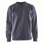 SWEAT COL ROND GRIS TAILLE XXXL - BLAKLADER