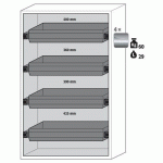 ARMOIRE S-PHOENIX TOUCHLESS-90 S90.196.120.FDAO GRIS - ASECOS