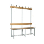 BANC 8 PATÈRES SIMPLE FACE