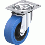 BLICKLE - ROULETTE PIVOTANTE Ø 100MM BANDAGE CAOUTCHOUC NR 150KG - LE-POEV 100R-SB