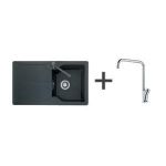 PACK EVIER 1 CUVE MÉTÉOR FRADURA MTD611 + MITIGEUR À BEC GALILÉO FRANKÉ