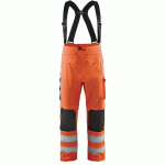 PANTALON DE PLUIE HAUTE VISIBILITÉ T: S ORANGE FLUO - MANUTAN COLLECTIVITÉS