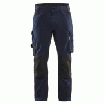 PANTALON DE TRAVAIL STRETCH 2D/4D MULTIPOCHES AVEC POCHES GENOUILLÈRES - TAILLE 44 BLAKLADER