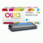 TONER REMANUFACTURÉ OWA - STANDARD - CYAN - POUR BROTHER TN-320C - TONER COMPATIBLE