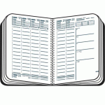 AGENDA QUO VADIS PRÉSIDENT S SEMAINIER - ANNÉE SCOLAIRE 2026/2027 - 21 X 27 CM