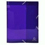 BOITE DE CLASSEMENT EN POLYPROPYLÈNE DOS 25MM IDERAMA PP - A4 - VIOLET - LOT DE 4