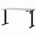 BUREAU RÉGLABLE ÉLECTRIQUE GW-PROFI 2.0 - 140CM - GRIS - GERMANIA
