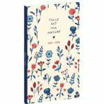 SEMAINIER POCHE SAD 16 GREEN JULIE BLEU 9 X 16 CM - EXACOMPTA