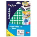 AGIPA ETUI DE 960 PASTILLES VERTE DIAMÈTRE 15 MM