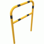 ARCEAU AVEC BARRE TRANSVERSALE À BÉTONNER-JAUNE/NOIR-1400MM - SCHAKE