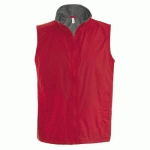 BODYWARMER RECORD EXPERT ROUGE