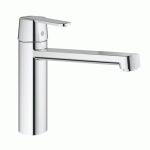 MITIGEUR ÉVIER - BEC BAS - ROTATIF - CHROMÉ - GET GROHE