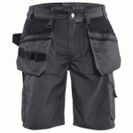 SHORT ARTISAN ÉTÉ GRIS FONCÉ/NOIR TAILLE 46 - BLAKLADER
