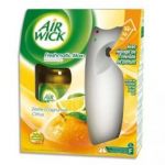 AIR WICK DIFFUSEUR DE PARFUM FRESH MATIC AGRUME, POSSIBILITÉ DE RÉGLER L'APPAREIL SELON LES BESOINS.