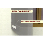BLOQUE VOLET NOIR - GAUCHE STANDARD POUR VOLET PVC