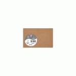 LOT DE 10 - SACHET DE 5 CARTES SIMPLES POLLEN 82X128 210G/M2 - KRAFT