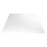 PLATEAU DE TABLE ROND OU CARRÉ 600MM BLANC CARRÉ