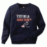 SWEAT À MESSAGE HOMME BSWEAT TAILLE: XL BLEU FONCÉ - PARADE