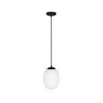 LARISSA LIGHTING - ARETEOU GLOBE PLAFONNIER 1X E27 MAX 20W BLANC-VERRE