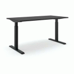 BUREAU RÉGLABLE STEELFORCE PRO 370 SLS 200CM - NOIR - ACTIFORCE