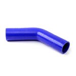 COUDE SILICONE BLUE 45 DEGRÉS DN=114MM L=150MM