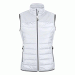 PRINTER EXPEDITION BODYWARMER FEMMES BLANC - TAILLE S