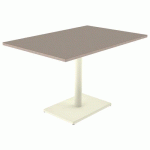 TABLE MENORCA 120X80 T6 ÉP 24MM STR ALAI CHÊNE H. CAPP/1013 - MOBIDECOR