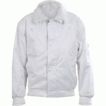 BLOUSON AVIATEUR LEVIN XL BLANC