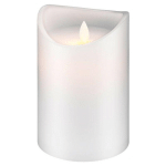 GOOBAY - LED WHITE REAL WAX CANDLE 10 X 15A CM - BEAUTIFUL AND SAFE LIGHTING SOLUTION FOR (66521)