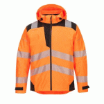 PORTWEST PW360 VESTE IMPER-RESPIRANTE EXTREME PW3 ORANGE/NOIR - TAILLE 6XL
