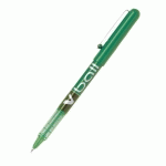 LOT DE 2 - STYLO ROLLER PILOT V-BALL À CAPUCHON POINTE 0,5 MM - ÉCRITURE FINE VERT