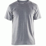 T-SHIRTS PACK X10 GRIS TAILLE L - BLAKLADER