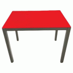 TABLE DE RESTAURATION RECONDITIONNÉE 70X110X90 CM