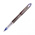 UNIBALL STYLO ROLLER POINTE MÉTAL FINE ENCRE LIQUIDE BLEUE UNI MITSUBISHI UNI BALL VISION ELITE UB200