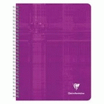 CAHIER SPIRALE CLAIREFONTAINE METRIC 17 X 22 CM PETITS CARREAUX 180 PAGES