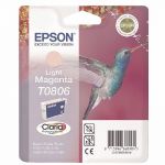 EPSON CARTOUCHE D'ENCRE COLIBRI T0806 M (C13T08064010) - CLARIA PHOTOGRAPHIC - COULEUR: MAGENTA CLAIR