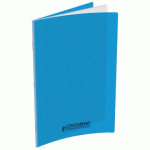 LOT DE 10 - CAHIER CONQUERANT CLASSIQUE AGRAFE 170X220 48P 90G SEYES POLYPRO BLEU
