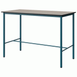 MANGE-DEB MALIBU 160X80 4P STR ANTIB ACACIA/NOIR BLEU 5025 - MANUTAN EXPERT