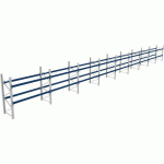 RACK 1 DÉPART + 8 SUIVANTS LXLXH 2700X25500X2500 600KG 2 NIV - BITO