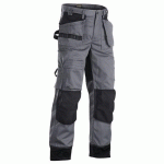 PANTALON DE TRAVAIL ARTISAN+ BICOLORE GRIS/NOIR TAILLE 38C - BLAKLADER