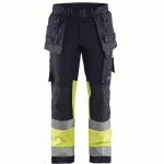 PANTALON DE TRAVAIL MULTINORMES INHÉRENT STRETCH FLUORESCENT TAILLE 58 - BLAKLADER